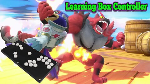 R1-B Fightbox With Super Smash Ultimate On The Switch | Box All Button Leverless Controller