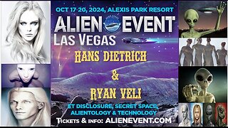 Hans Dietrich Interviewed by Ryan Veli for BIOMED EXPO - ALIEN EVENT OCT 17-20