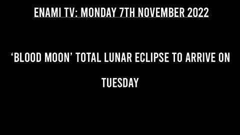 ‘Blood moon’ total lunar eclipse to arrive in the on Tuesday