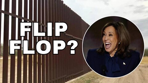 Kommie Kamala Flip-Flops on The Wall And They Won't Let RFK Off The Ballot