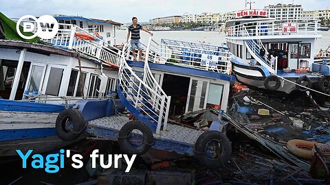 Super Typhoon Yagi's Trail of Destruction Across Asia