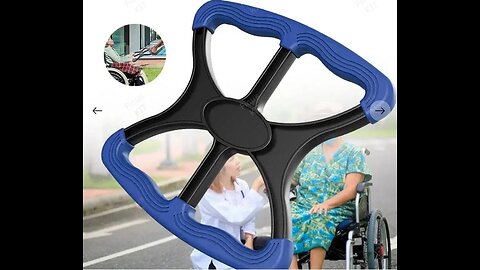 Lift Assist Tool: No-Slip Grip for Seniors, Portable Massage Aid