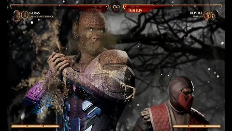 Mortal Kombat 1 2023 Geras & Tremor Kameo Fatal Blow