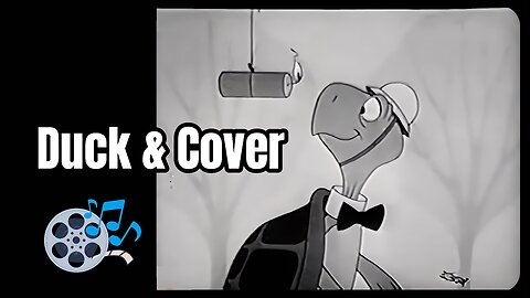 Duck and Cover - 1951 | Bert The Turtle (Social Guidance Film)