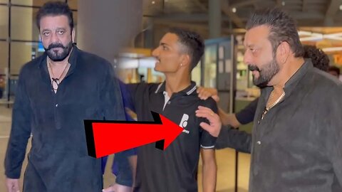 Sanjay Dutt ने सेल्फी लेने आए Fan को किया साइड मारा हाथ से धक्का, Mumbai Airport पर आए नजर 😍💖📸✈️