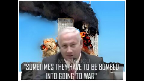 "Democracies have to be bombed to go to war" Netanyahu before US Congress after 911