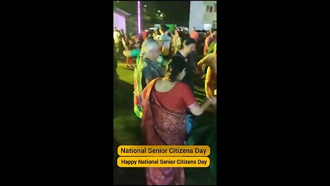 Today Is Special Day Young Senior Citizen And Retaid Person To Happy National Senior Citizens Day