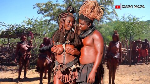 How The Himba Tribe Bath With Offer Sex For Visitors & Bath Without Water