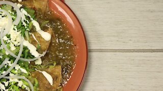 Green enchiladas