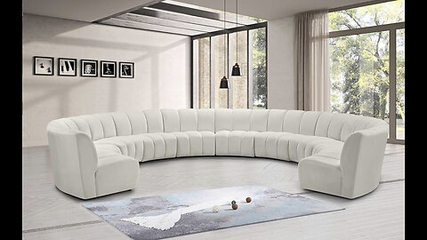 Comfynest Modular Sectional Sofa Set Luxurious Velvet Couch Collection