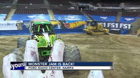 Monster Jam comes to the Treasure Valley