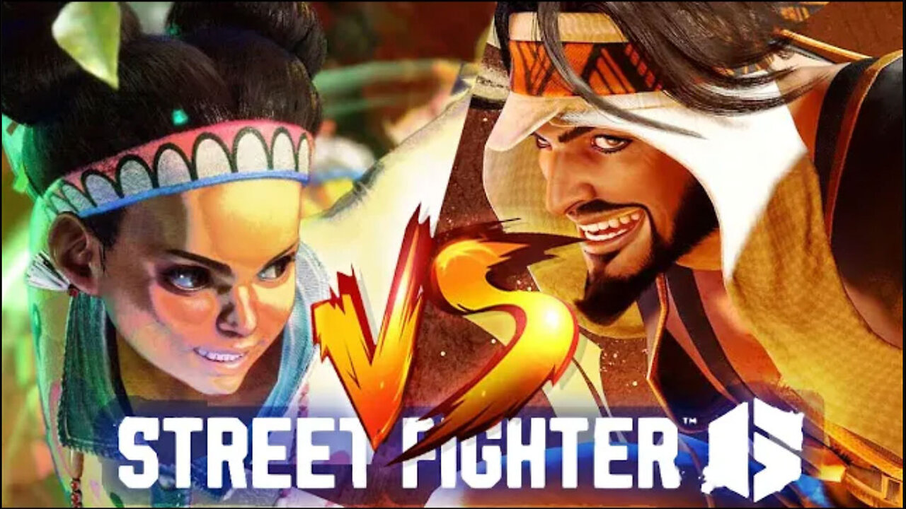 Street Fighter 6 DLC Rashid VS Lily WIND BATTLE