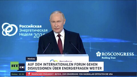 Russische Energiewoche 2024: "Wir müssen dafür sorgen, dass Russland innovationsfähig bleibt"