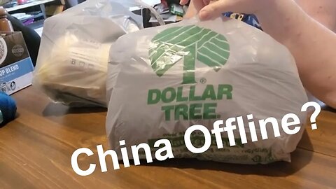 China going Offline? #dollartreehaul #crafting #craftinghaul