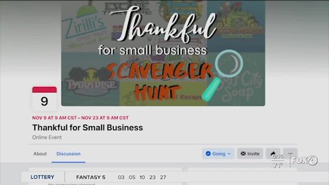 Dance studio owner starts "Thankful for Small Business" scavenger hunt