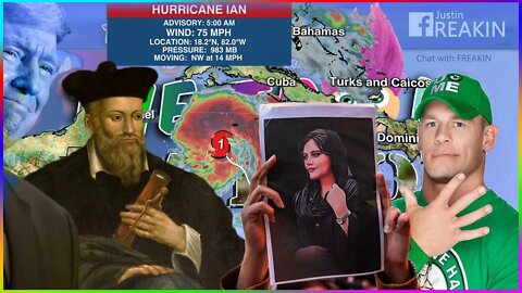 Iranian Protests / Hurricane Ian / Nostradamus Prediction About King Charles / John Cena / NASA Dart