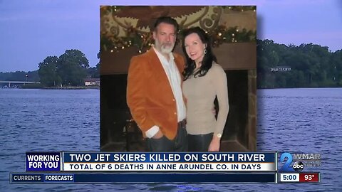 Two jet skiers killed on South River, totaling six deaths in the past week