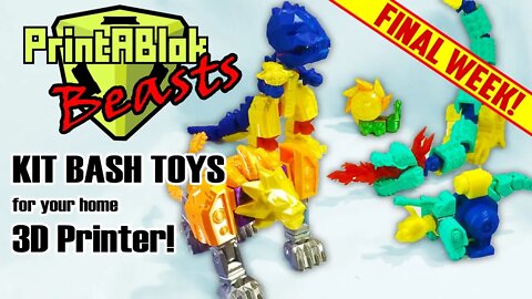 PrintABlok:Beasts kickstarter ending!