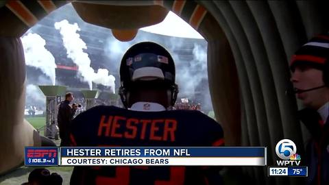 Devin Hester officially retires from the NFL