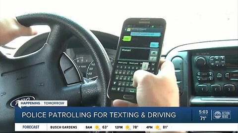 Florida troopers make final education push before tickets start for new handsfree law on Jan. 1