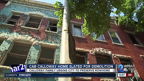 Cab Calloway home slated for demolition