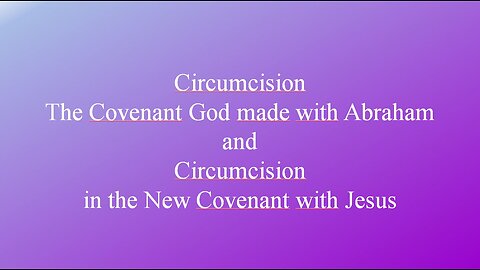 Circumcision - Sunday Worship