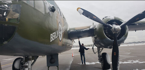 Flight in a B25 WWII Bomber