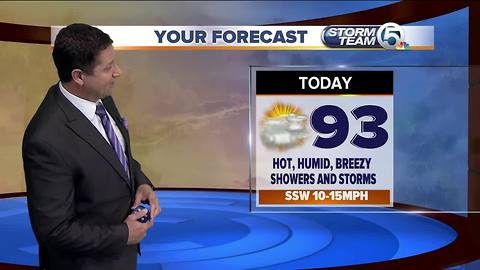 South Florida Tuesday morning forecast (7/24/18)