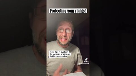 Protecting your rights! #shorts #short #youtuber #youtubeshorts #viralvideo