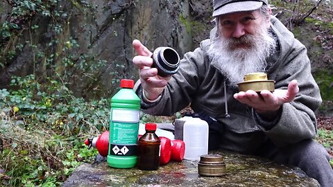 Alcohol stove, Swedish Military, Trangia, Evernew Titan, Hobo + suitable fuel container