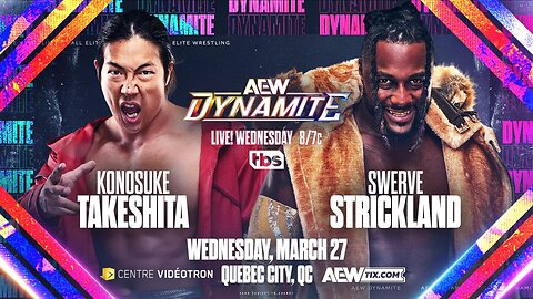 Swerve Strickland vs. Konosuke Takeshita: World Title Contender Match! | AEW Dynamite Review #shorts