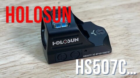 Holosun HS507C #holosun #hs507C