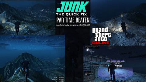 GTA Online Junk Energy Time Trials Mount Chiliad East