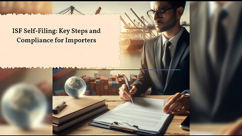 Demystifying ISF: A Step-by-Step Guide to Self-Filing for Importers