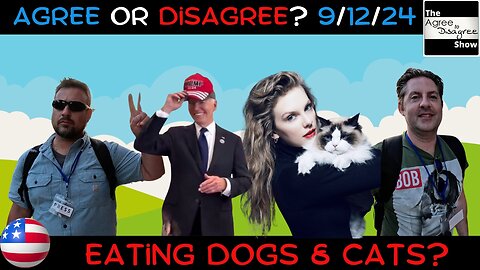 Kamala Dodges Answers, Cat Clarification, & Taylor v. Trump. The Agree To Disagree Show