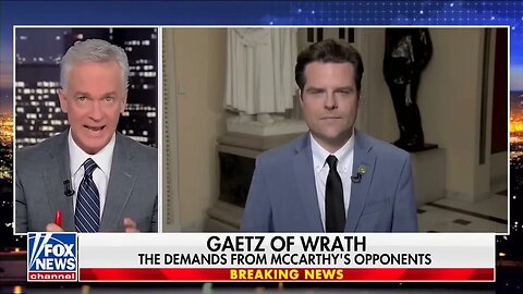 GAETZ says McCarthy Has No Ideology He's a Vessel for Lobbyists