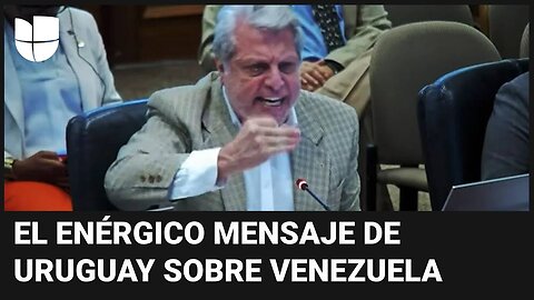 El encendido discurso del embajador de Uruguay ante la OEA sobre las elecciones en Venezuela