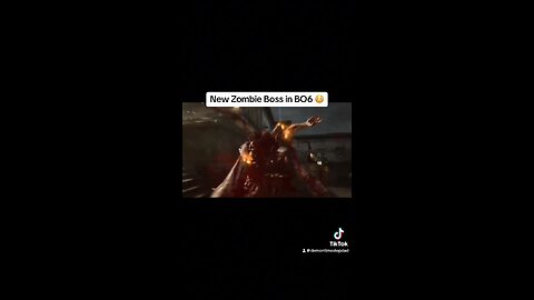 BO6 Zombie Boss😳