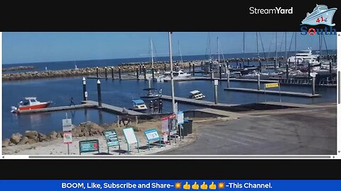 Live North Haven Boat Ramp South Australia.