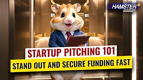 How to pitch your startup to investors ⚡️ Hamster Academy