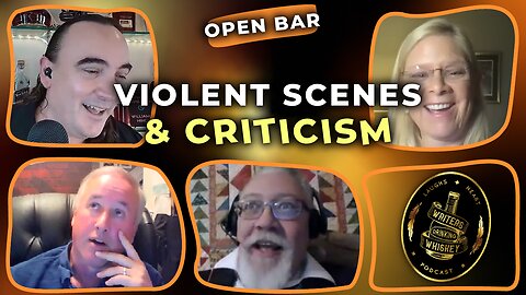 Writing violent scenes and dealing with criticism of your work | WDW Open Bar with William R. Hincy