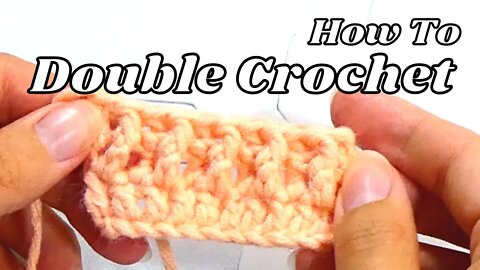 How To Double Crochet And Front Post, Back Post | Crochet Basics