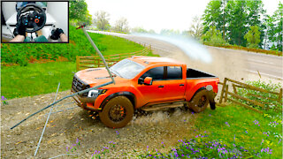 OFF ROAD TITAN - Nissan Titan Warrior - Forza Horizon 4 - Steering Wheel and Shifter