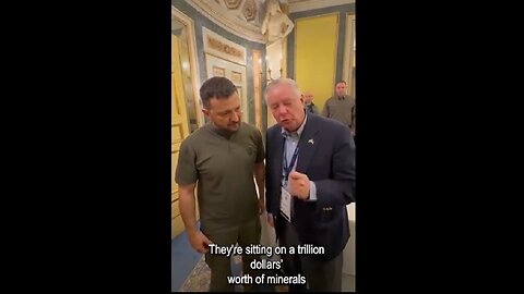 Lindsey Graham: Ukraine Sitting on Trillion Dollar Minerals - "Would be good for our (U.S.) Economy"