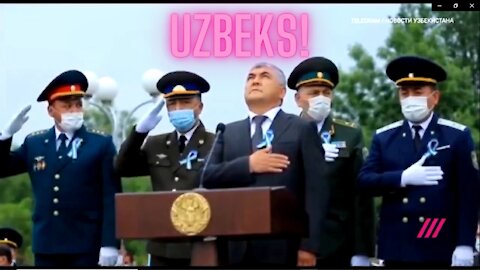 Uzbek Officials Hilariously Unsure on How to Salute