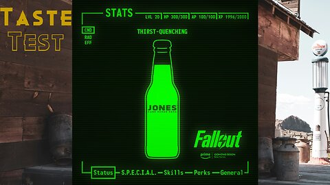 Jones Nuka-Cola Victory Taste Test