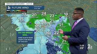 WMAR-2 News Weather at 11