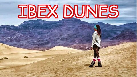 Exploring Ibex Dunes Death Valley | Solo Female Traveler