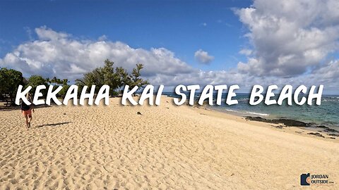 Kekaha Kai State Beach on the Big Island of Hawaii