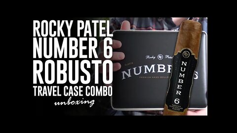 Rocky Patel Number 6 Robusto Travel Case Combo | Unboxing